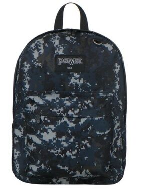Navy Digital Camo Backpack for Men